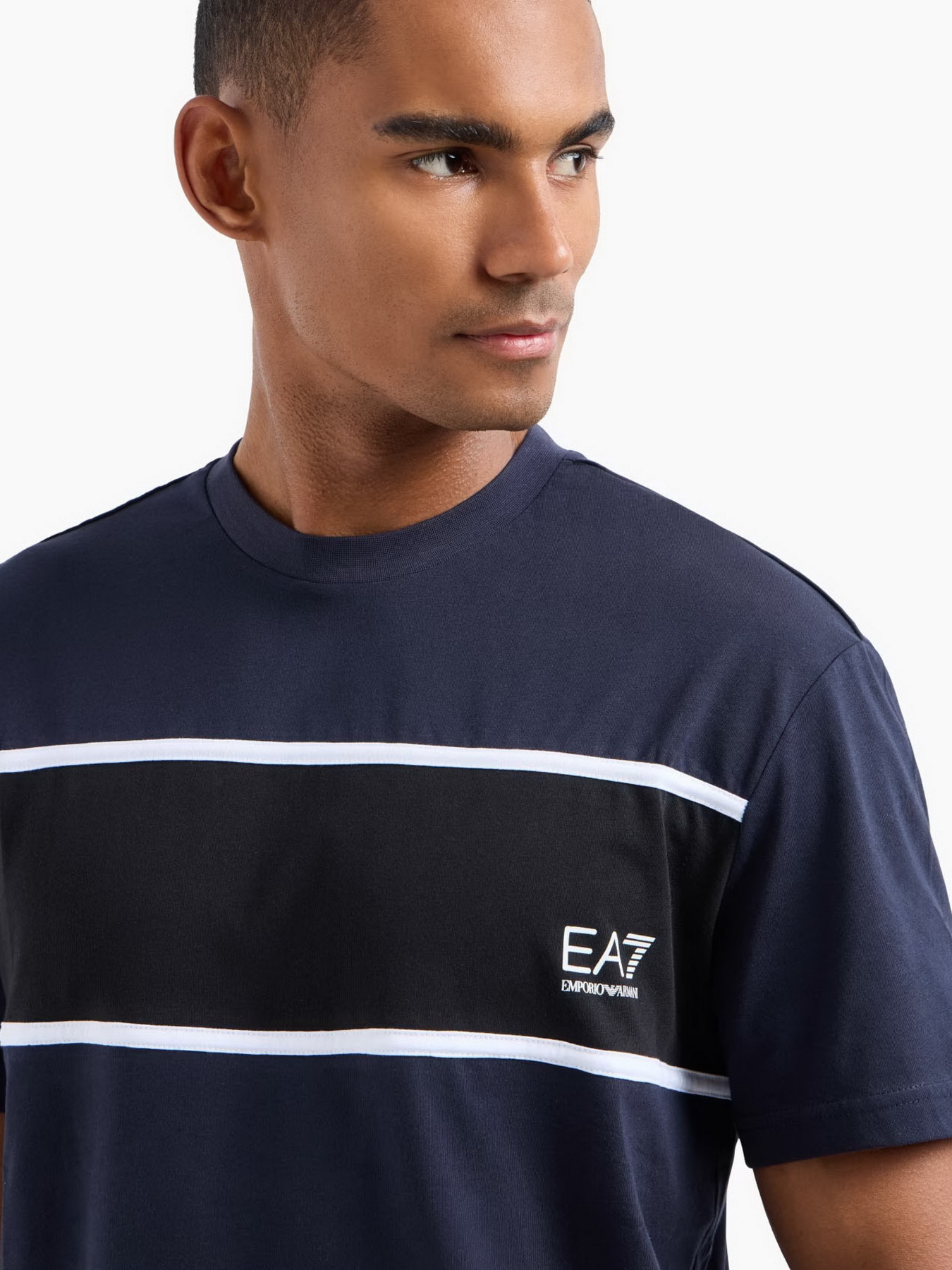 Футболки и поло EA7 Athletic Colour Block модель 6DPT47-PJTJZ-1562 Фото