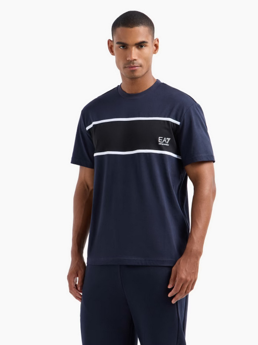 Футболки и поло EA7 Athletic Colour Block модель 6DPT47-PJTJZ-1562 Фото
