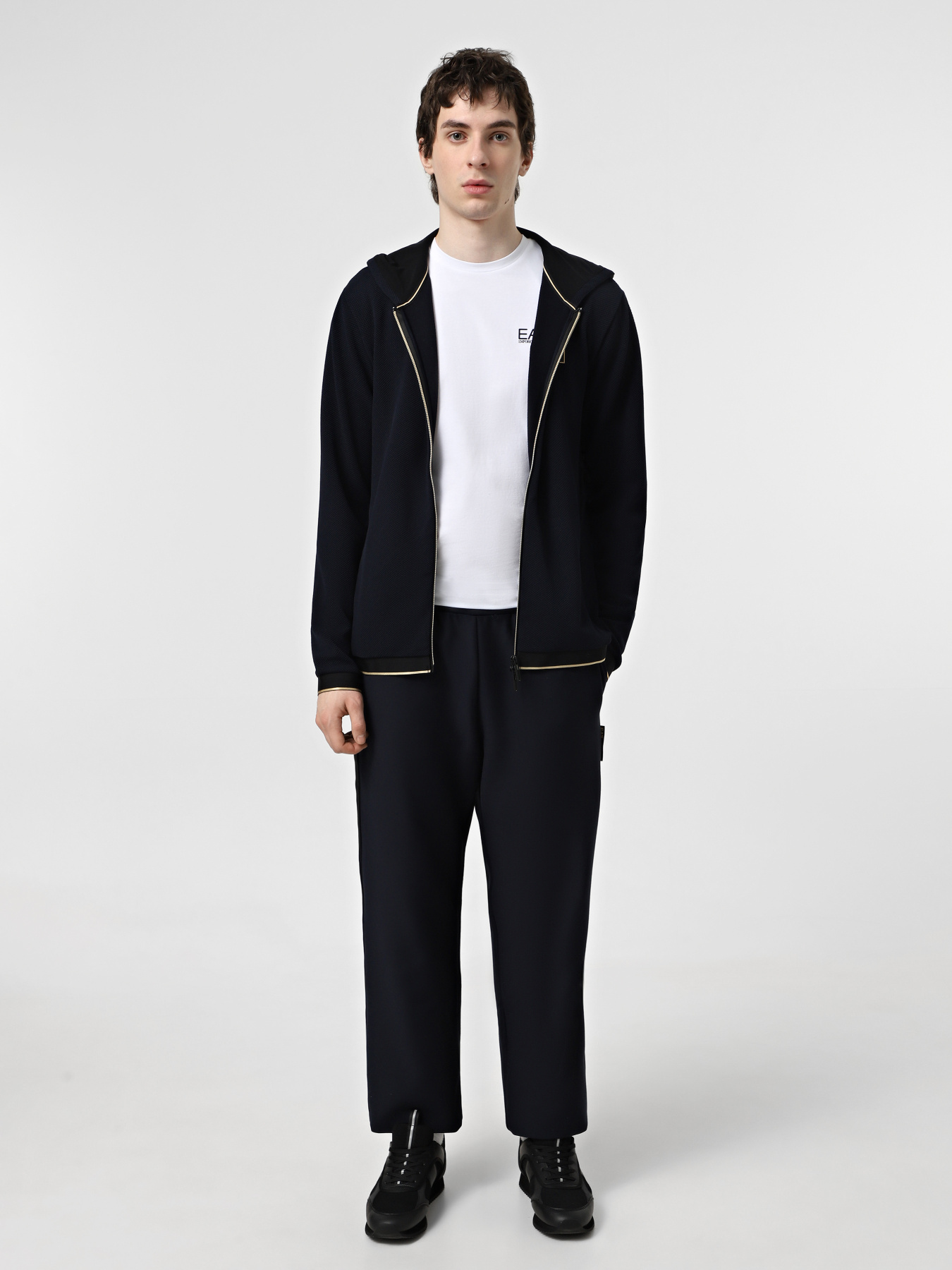 Худи и свитшоты EA7 Gold Label модель 7M000037-AF10344-UB102 Фото