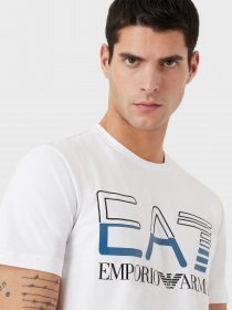 Футболки и поло EA7 Logo Series модель 3RPT07-PJLBZ-1100 Фото