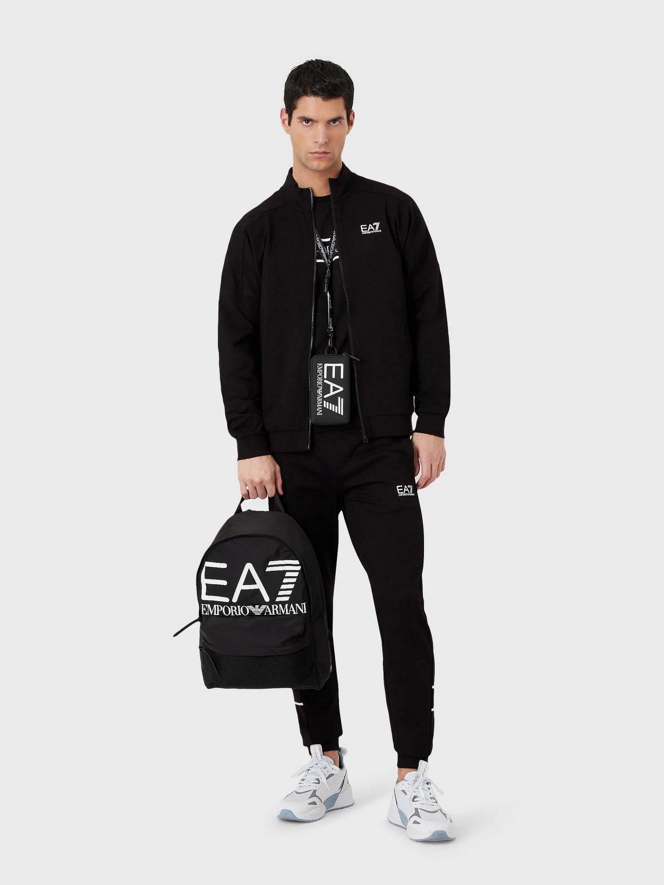 Футболки и поло EA7 Logo Series модель 3RPT46-PJ02Z-0200 Фото