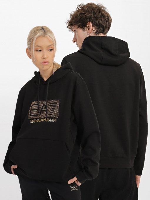 Худи и свитшоты EA7 Logo Series модель 3RUM08-PJARZ-1200 Фото