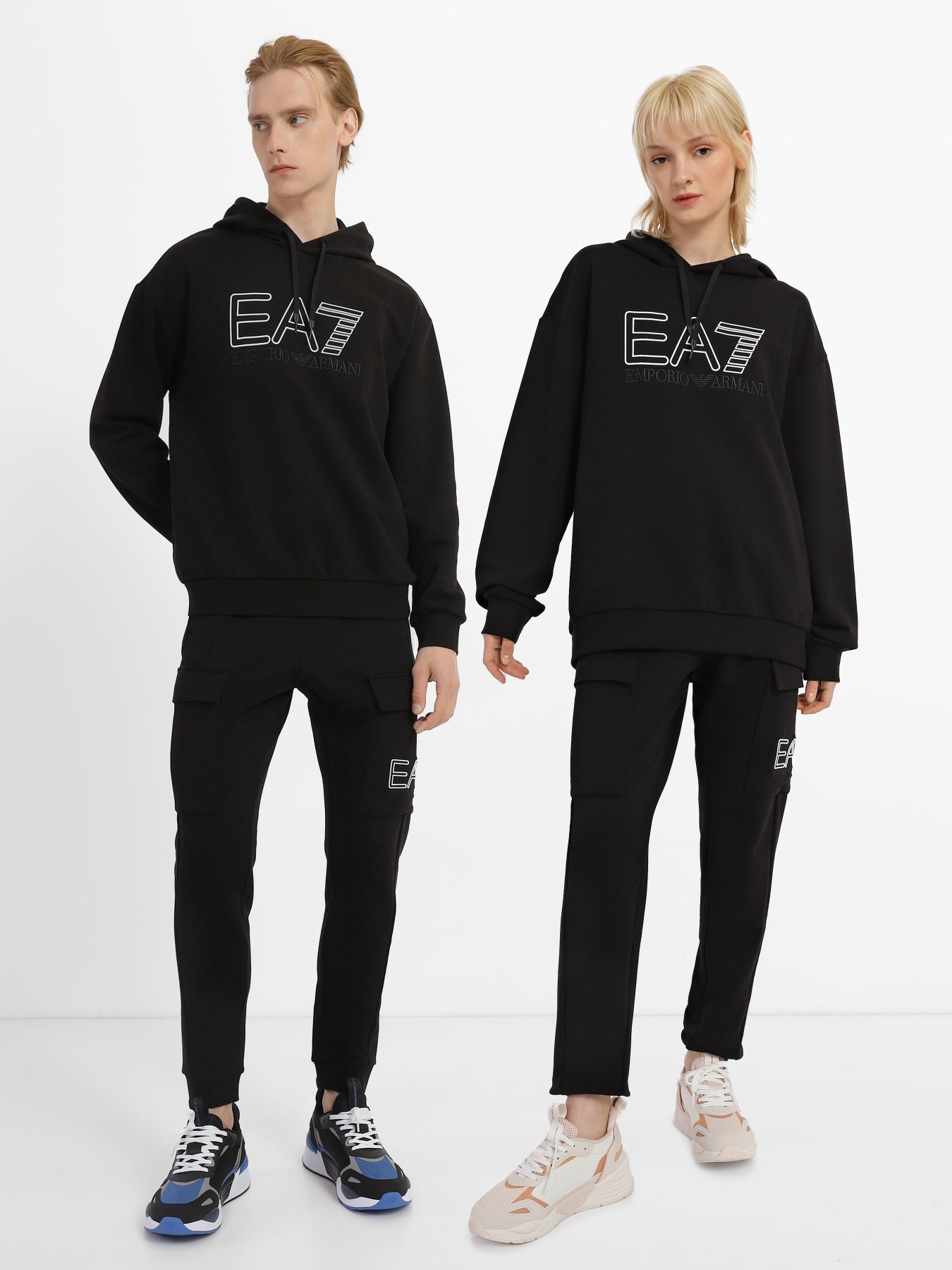 Брюки EA7 Logo Series модель 3RUP54-PJEQZ-0200 Фото
