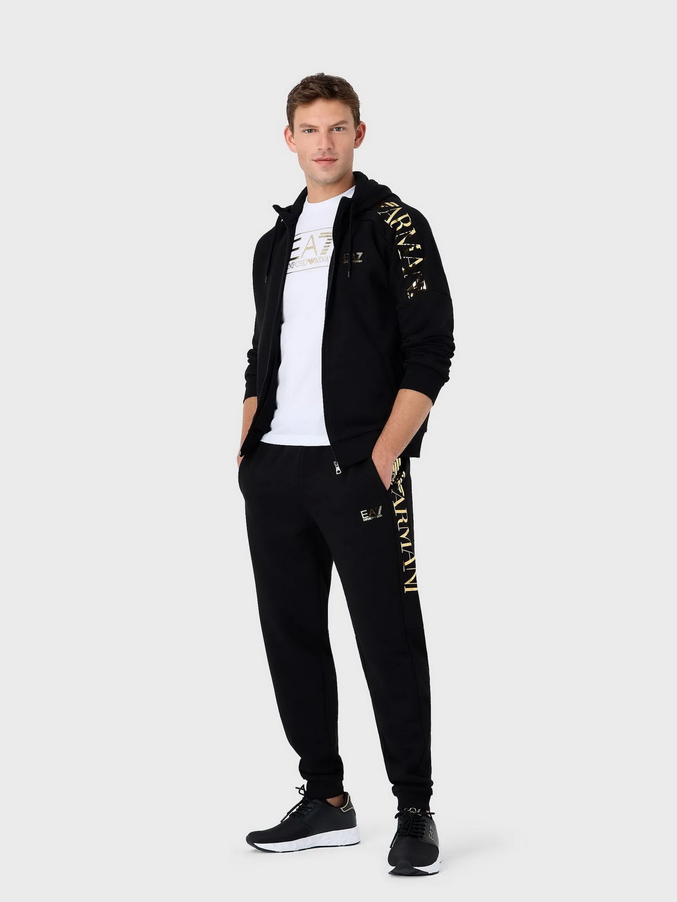 Футболки и поло EA7 Gold Label модель 6RPT19-PJM9Z-1100 Фото