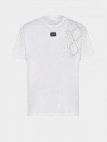 Футболки і поло EA7 Animal print recycled cotton-blend crew-neck модель 6RUT80-TJQUZ-1100 Фото
