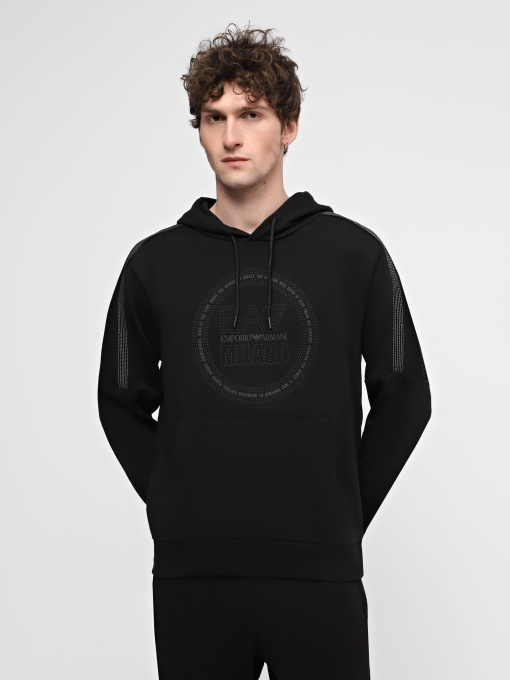 Худи и свитшоты EA7 Logo Series модель 3DPM65-PJTKZ-1200 Фото