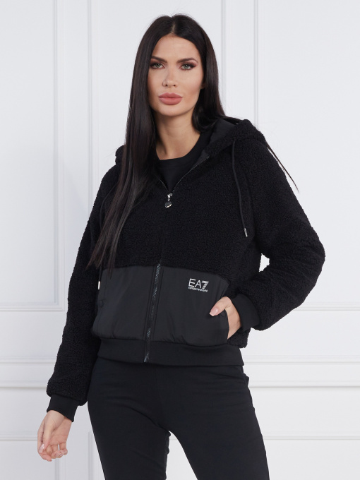 Худи и свитшоты EA7 Winter essentials модель 6LTM15-TJGQZ-1200 Фото