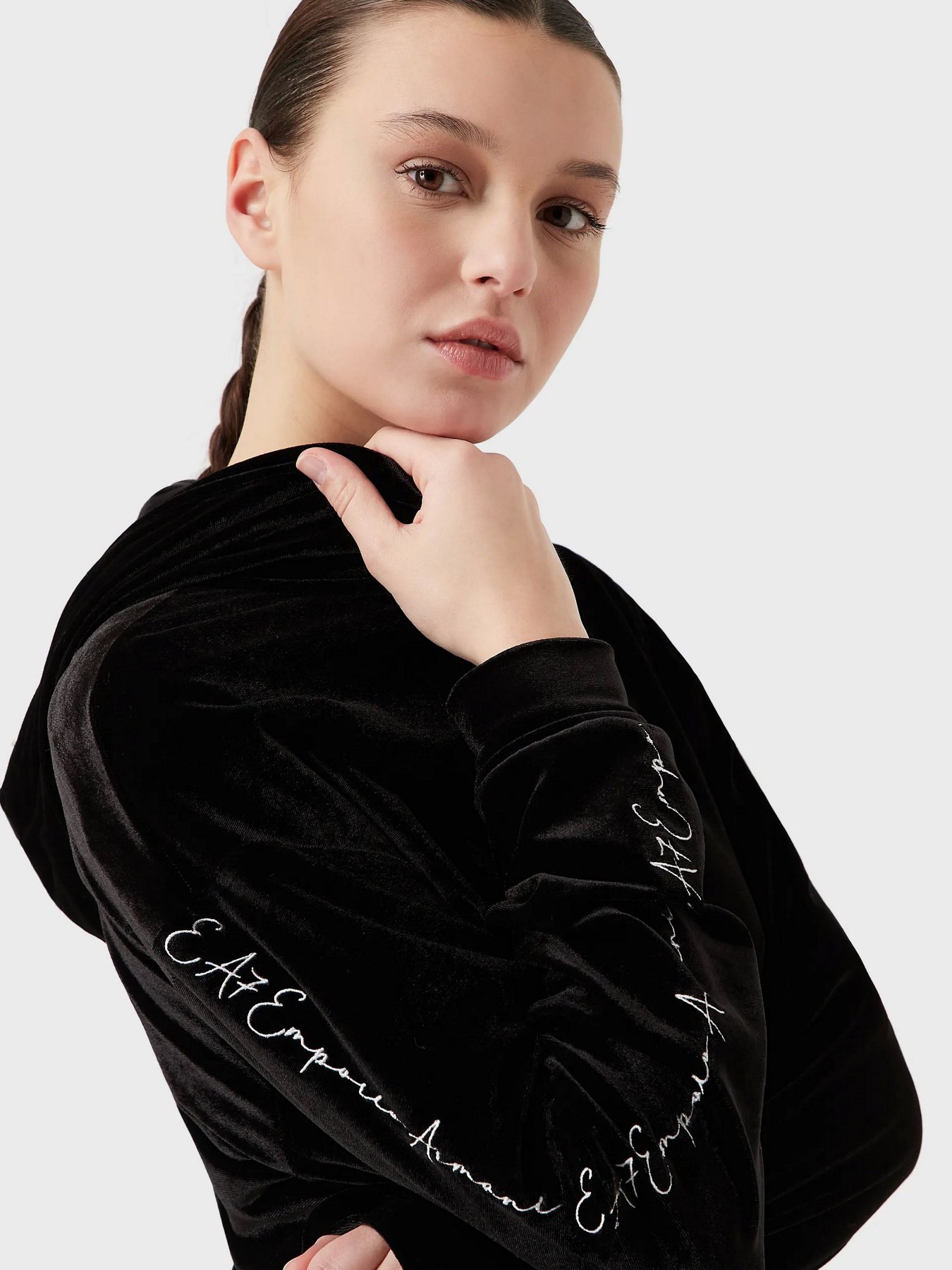 Худі та світшоти EA7 Athletic Velour модель 6LTM31-TJDWZ-1200 Худі та світшоти EA7 Athletic Velour модель 6LTM31-TJDWZ-1200 Фото