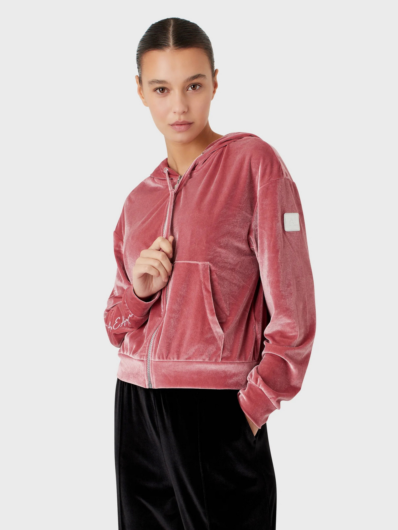 Худі та світшоти EA7 Athletic Velour модель 6LTM31-TJDWZ-1438 Худі та світшоти EA7 Athletic Velour модель 6LTM31-TJDWZ-1438 Фото