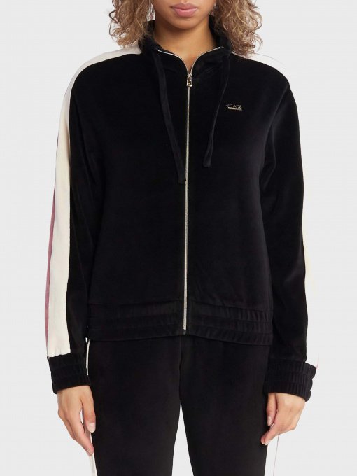 Худи и свитшоты EA7 Athletic Velour модель 6RTM16-TJQEZ-1200 Фото