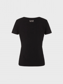 Футболки и поло EA7 Athletic Velour organic cotton-blend модель 6RTT08-TJ6SZ-1200 Фото