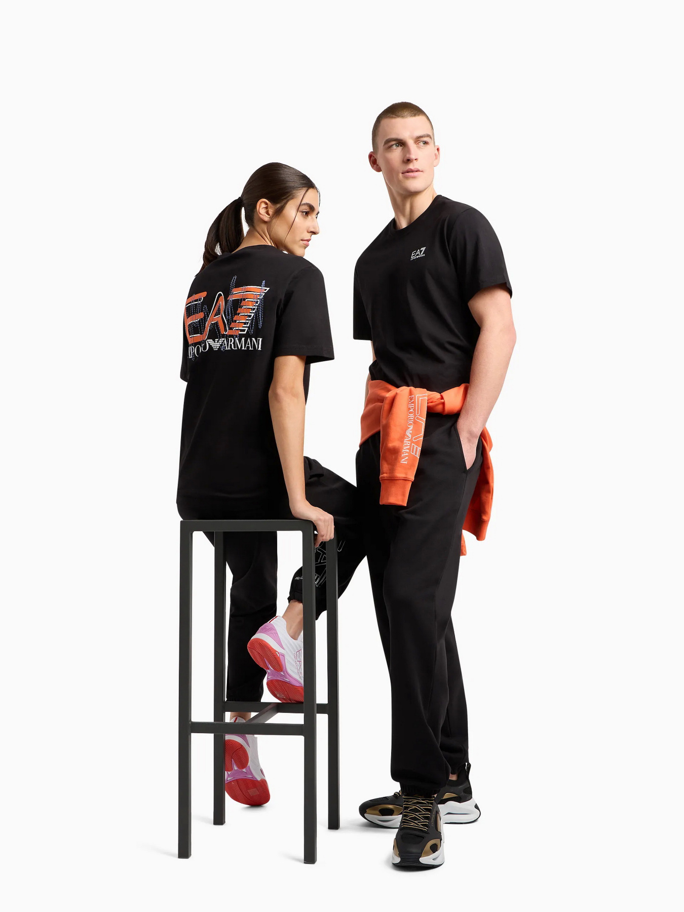 Футболки и поло EA7 Logo Series модель 3DUT06-PJVBZ-1200 Фото