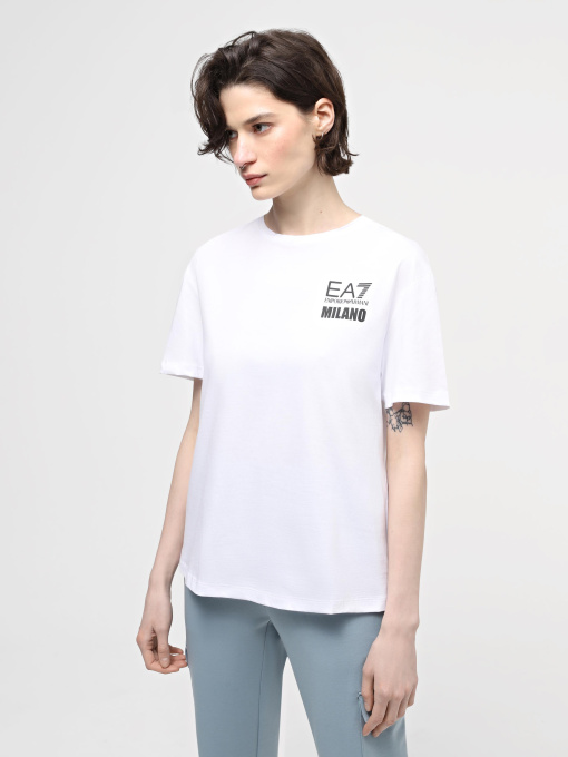 Футболки и поло EA7 Logo Series модель 3DTT42-TJTYZ-1100 Фото