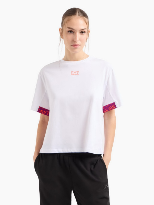 Футболки и поло EA7 Logo Series модель 6DTT15-TJLOZ-1100 Фото