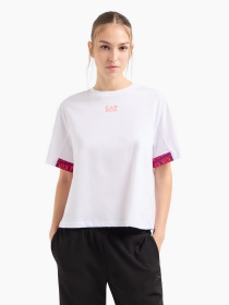 Футболки і поло EA7 Logo Series модель 6DTT15-TJLOZ-1100 Фото