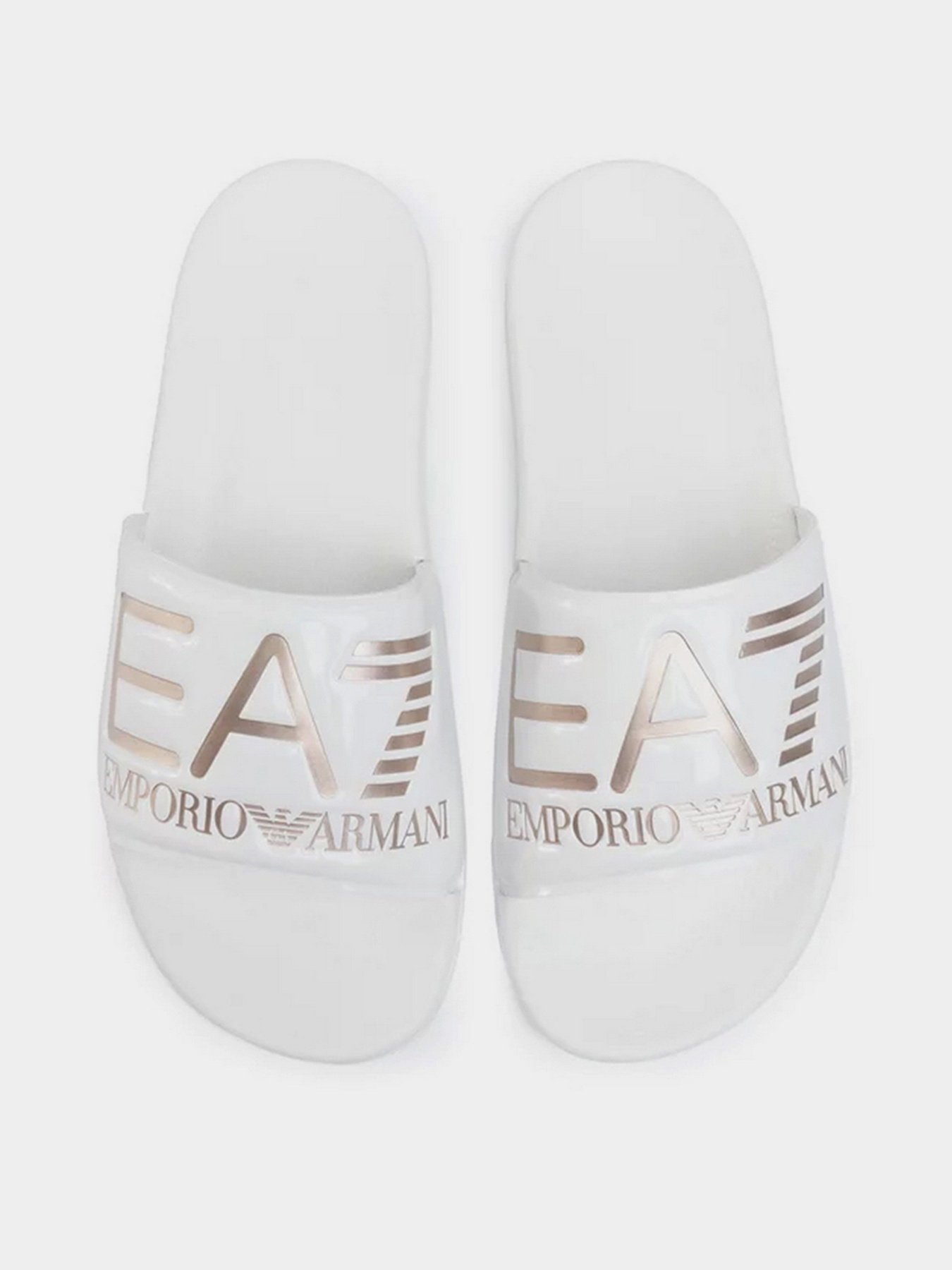Шлёпанцы EA7 модель XCP001-XCC22-M632 Фото