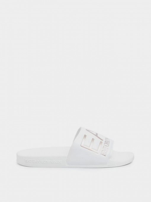 Шлёпанцы EA7 модель XCP001-XCC22-M632 Фото
