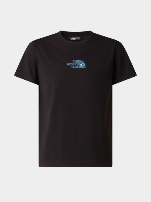 Футболки і поло The North Face B LIQUID LOGO REGULAR SHORT SL модель NF0A8G1WJK31 Фото