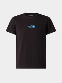 Футболки і поло The North Face B LIQUID LOGO REGULAR SHORT SL модель NF0A8G1WJK31 Фото