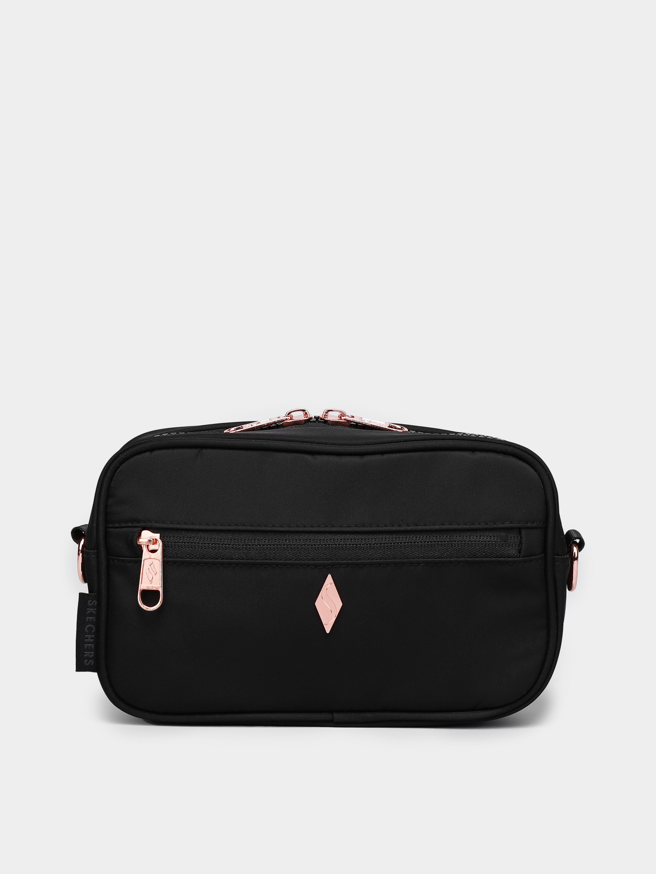 Сумки Skechers Diamond Nylon Crossbody Bag модель I0131 SCTW BLK Фото