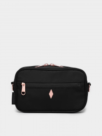 Сумки Skechers Diamond Nylon Crossbody Bag модель I0131 SCTW BLK Фото