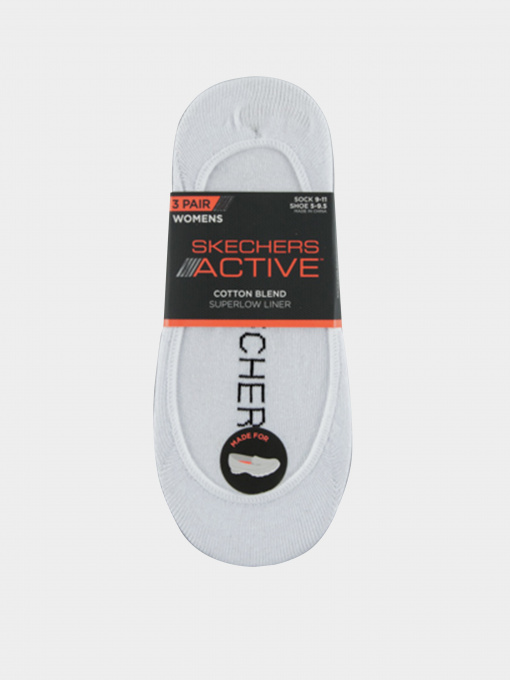 Шкарпетки та гольфи Skechers 3 Pair Active Superlow Line модель S107690-117 Фото