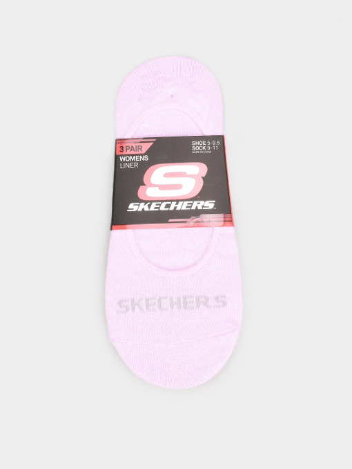 Шкарпетки та гольфи Skechers 3 Pair Liner модель S107854-680 Фото