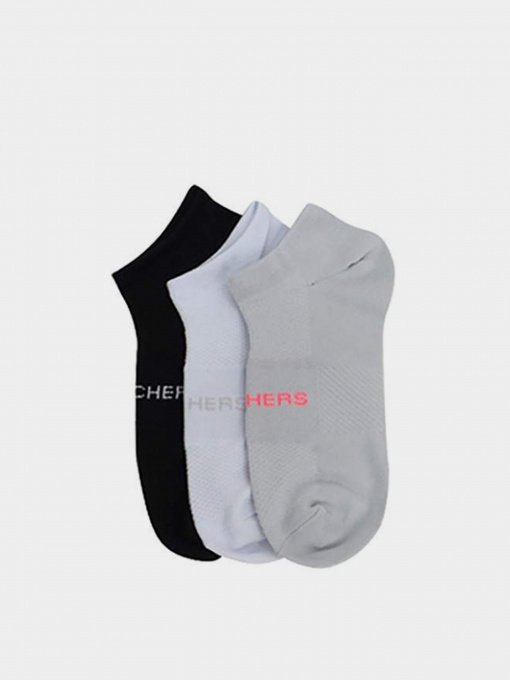 Шкарпетки та гольфи Skechers 3 Pair Active Microfiber модель S108742-050 Фото
