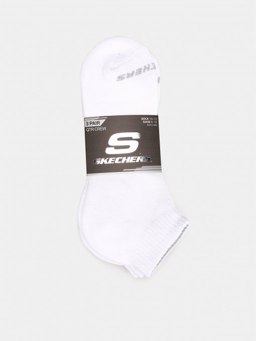 Шкарпетки та гольфи Skechers 3 Pair Sports Qtr Crew 43-46 модель S111035-100-9 Фото