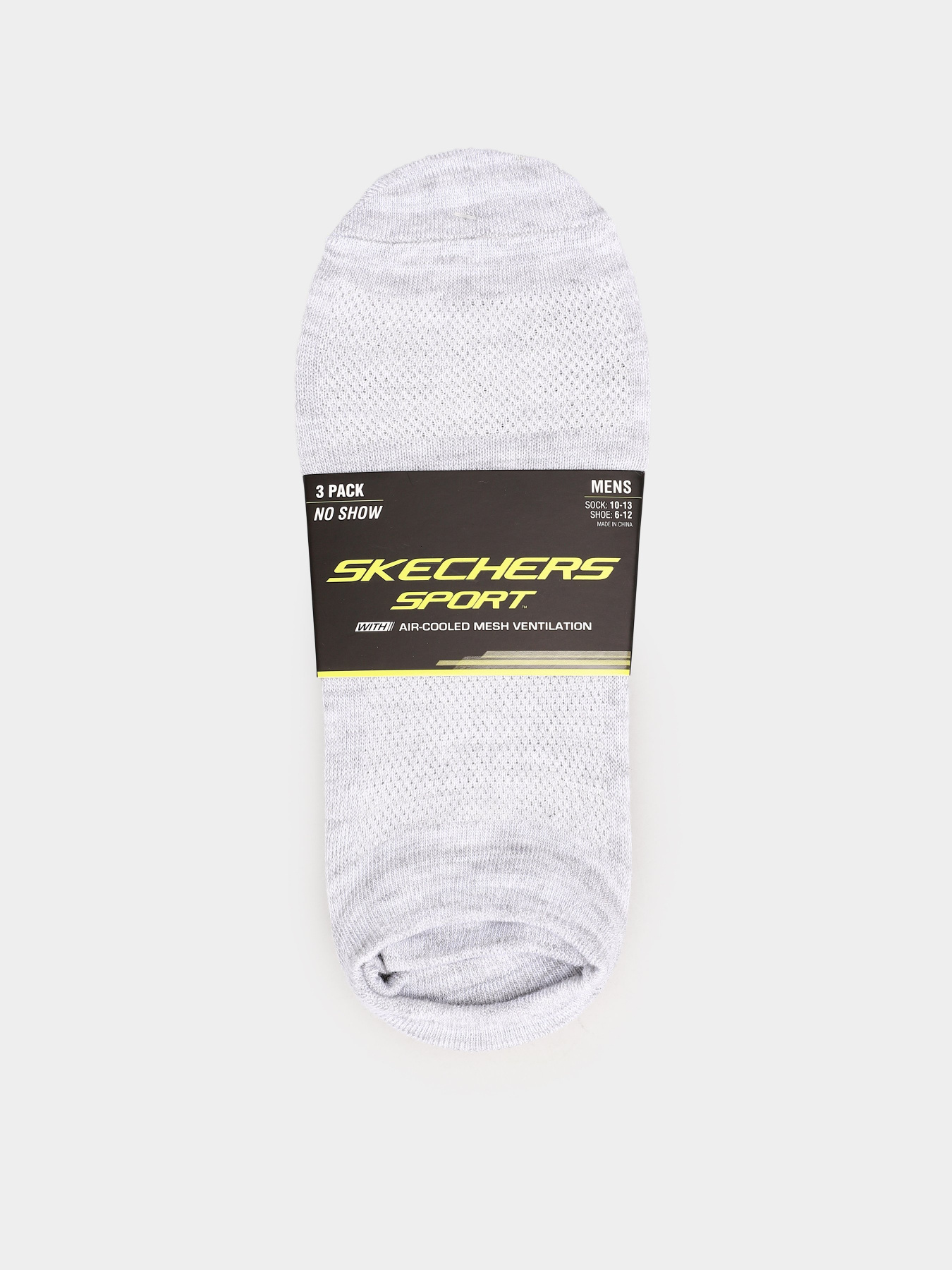 Носки и гольфы Skechers 3 Pack No Show Sport модель S115749-095 Фото