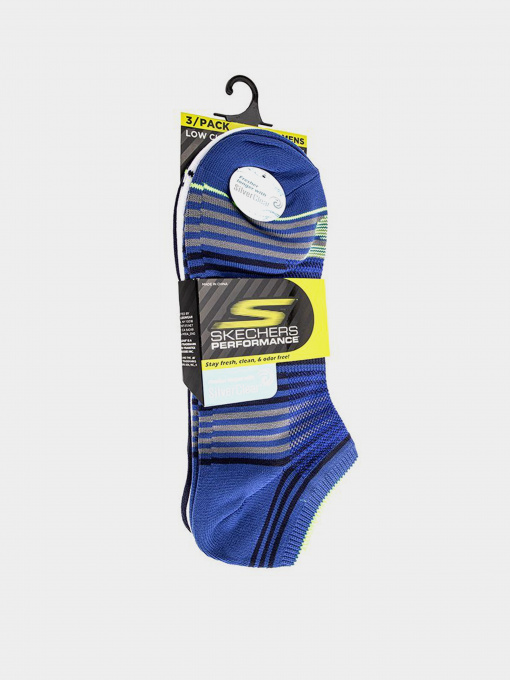 Шкарпетки та гольфи Skechers 3 Pack Low Cut Performance 43-46 модель S115419-422 Фото