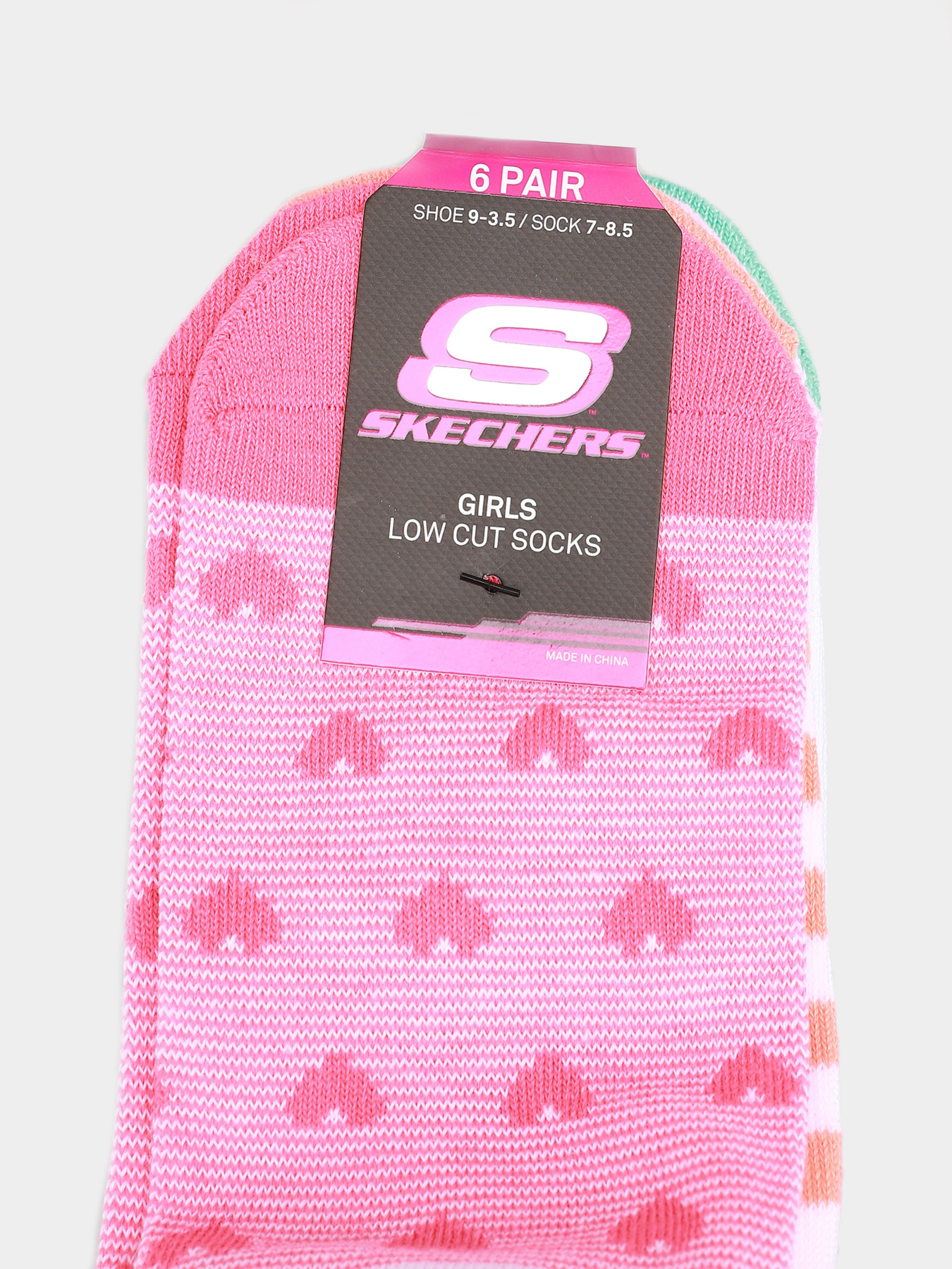 Шкарпетки та гольфи Skechers 6 Pair Low Cut модель S116502-102 Фото