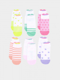Шкарпетки та гольфи Skechers 6 Pair Low Cut модель S116502-102 Фото