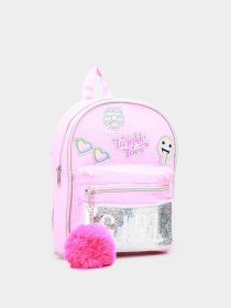 Рюкзаки Skechers Twinkle Toes: Flip Sequins модель A2463 SC PNK Фото