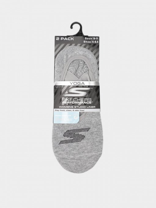 Шкарпетки та гольфи Skechers Low Cut Heel Tab Socks модель S117018-030 Фото