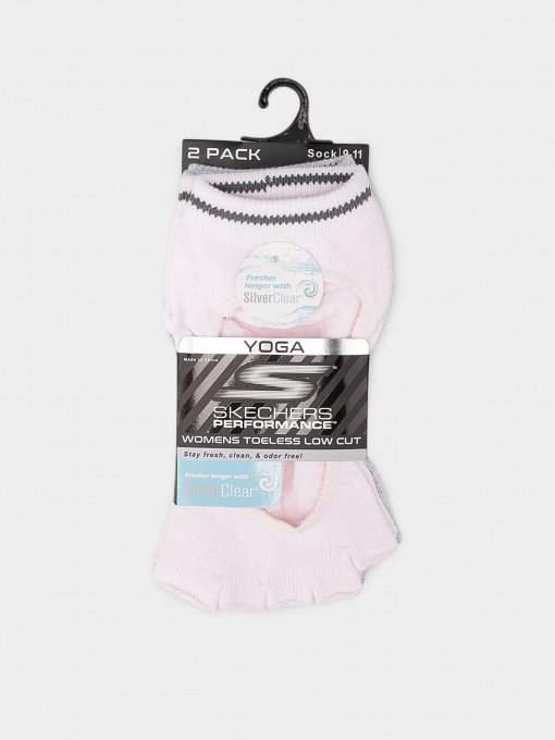 Шкарпетки та гольфи Skechers Toeless Yoga Socks 35 - 39,5 модель S117019-683 Фото