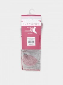 Шкарпетки та гольфи Skechers Merino Wool Crew Socks модель S117422-687 Фото