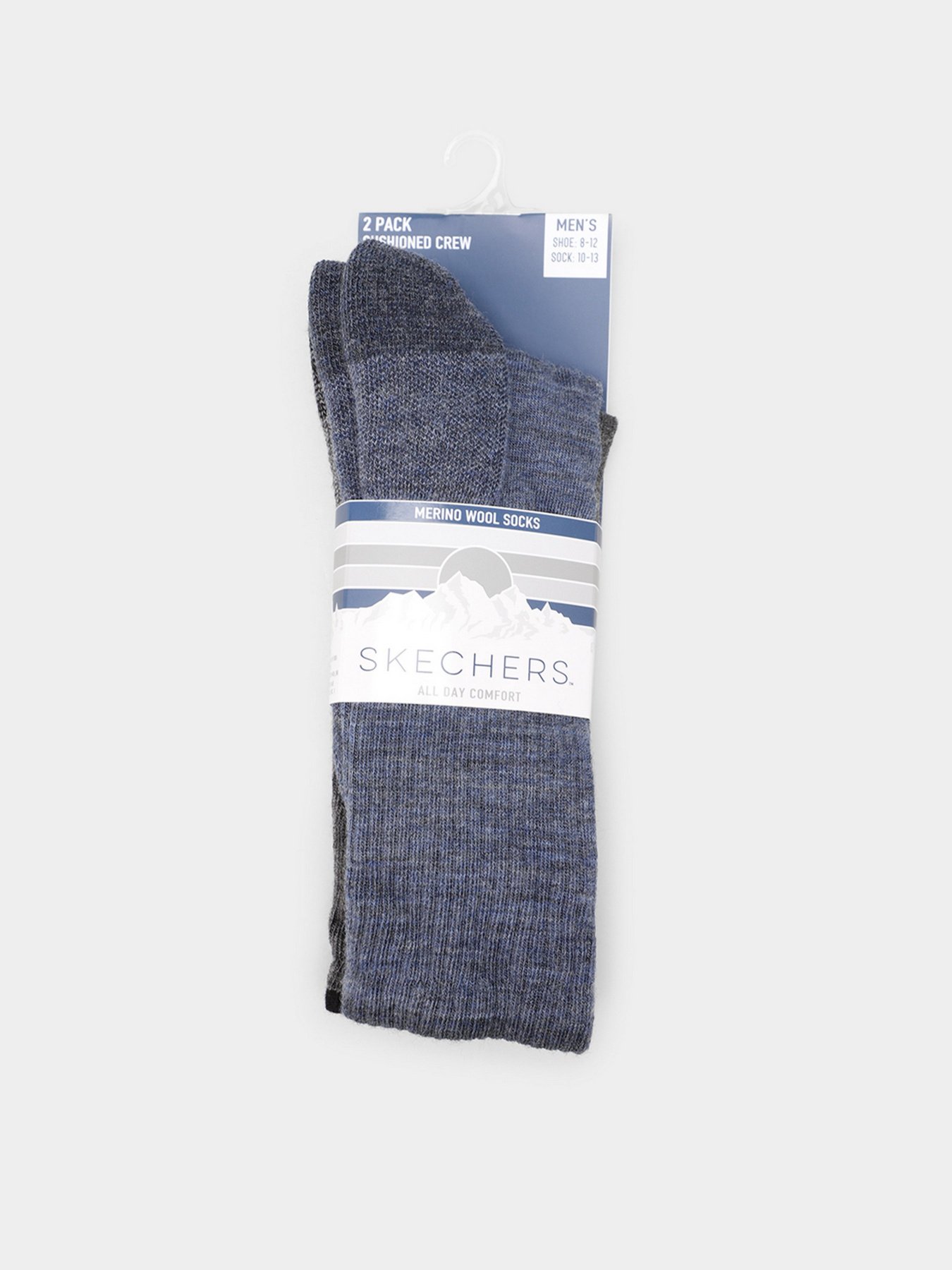 Носки и гольфы Skechers Merino Wool Crew Socks модель S117424-462 Носки и гольфы Skechers Merino Wool Crew Socks модель S117424-462 Фото