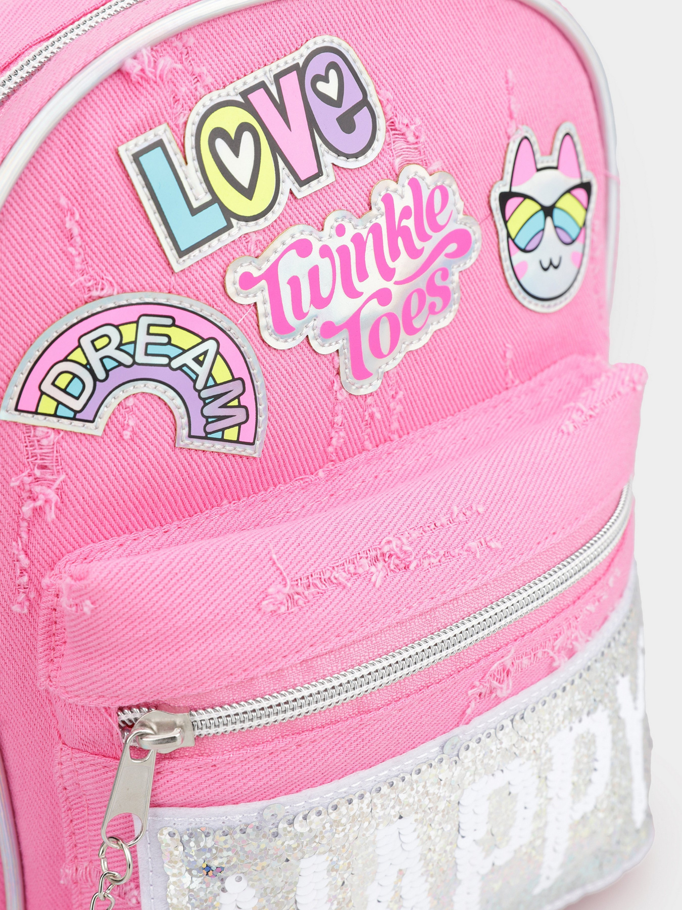 Рюкзаки Skechers MINI REVERSE SEQUENCE TWINKLE TOES BACKPACK модель SKTT6882 HTPK Фото