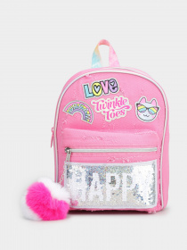 Рюкзаки Skechers MINI REVERSE SEQUENCE TWINKLE TOES BACKPACK модель SKTT6882 HTPK Фото