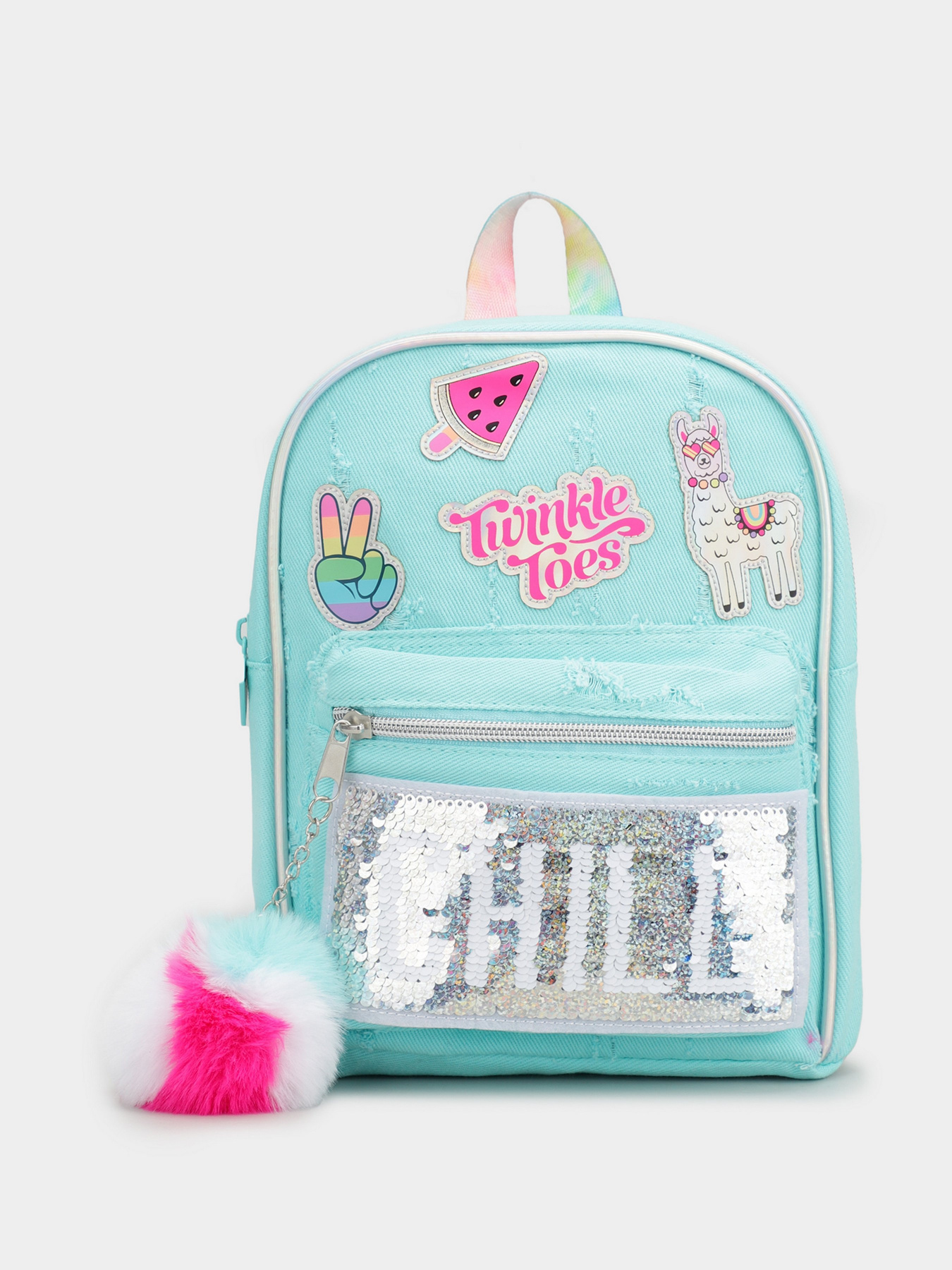 Рюкзаки Skechers  MINI REVERSE SEQUENCE TWINKLE TOES BACKPACK модель SKTT6883 AQUA Фото