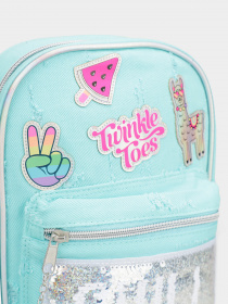 Рюкзаки Skechers  MINI REVERSE SEQUENCE TWINKLE TOES BACKPACK модель SKTT6883 AQUA Фото