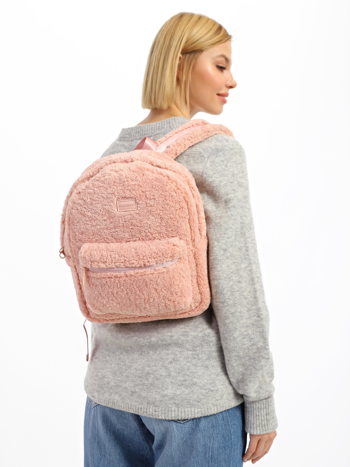 Рюкзаки Skechers MIXED SHERPA модель SKCH7714 PNK Рюкзаки Skechers MIXED SHERPA модель SKCH7714 PNK Фото