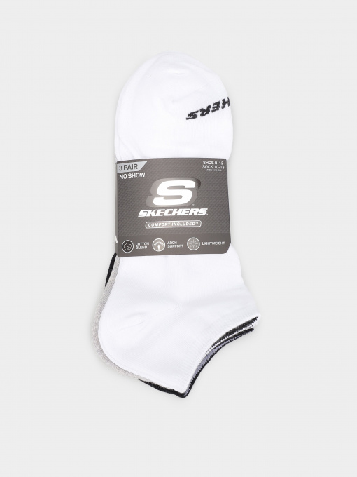 Носки и гольфы Skechers Non Terry No Show модель S114041-107 Фото