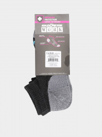 Шкарпетки та гольфи Skechers 3PK 1/2 TERRY QTR CREW модель S111047-008 Фото