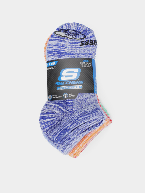 Носки и гольфы Skechers 6PK NON TERRY LOW CUT модель S112222-433 Фото