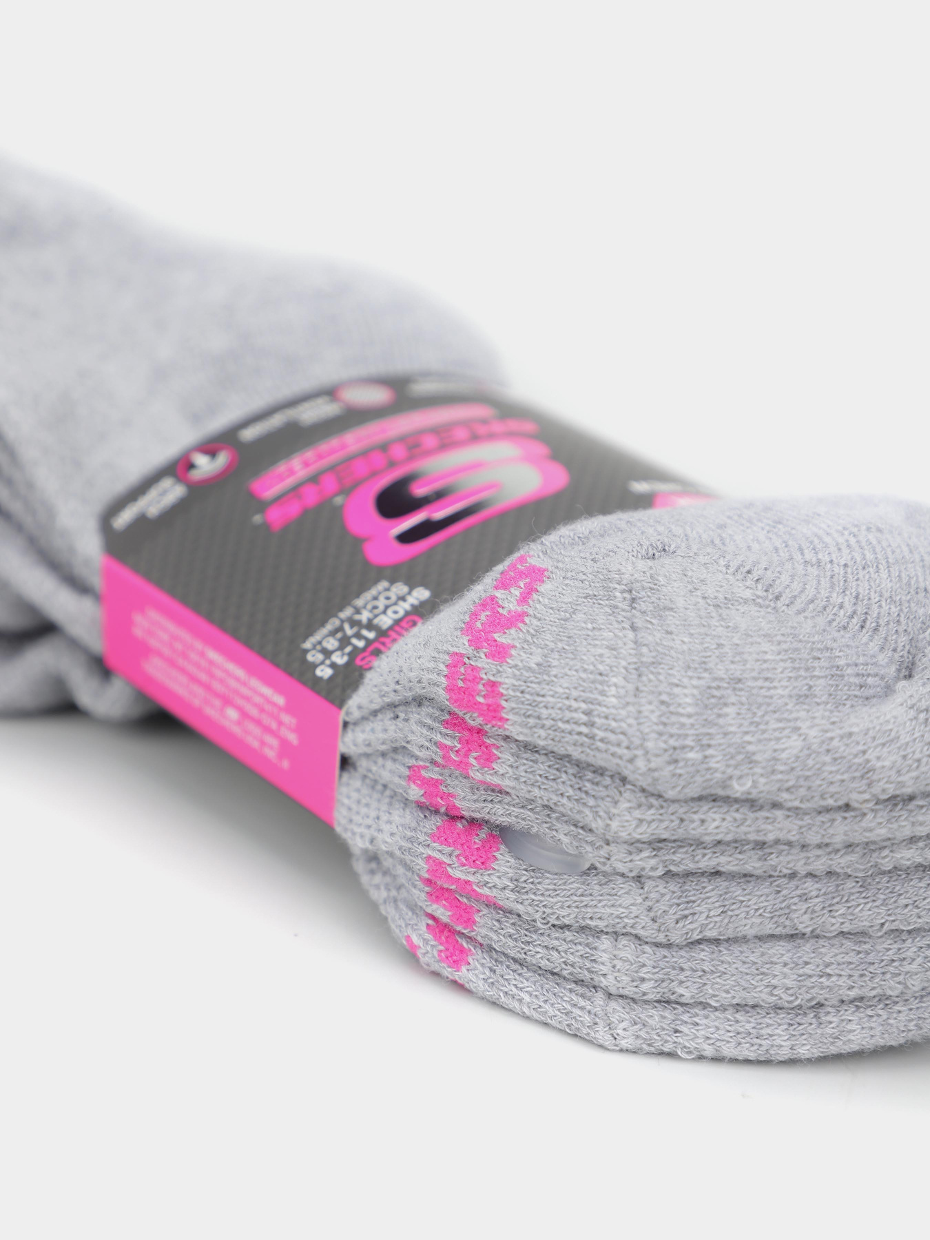 Шкарпетки та гольфи Skechers 3PK 1/2 TERRY QTR CREW модель S119349-035 Шкарпетки та гольфи Skechers 3PK 1/2 TERRY QTR CREW модель S119349-035 Фото