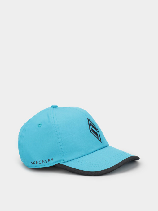 Шапки та кепки Skechers Skechweave Diamond Colorblock Hat модель SKCH5003 AQGR Фото