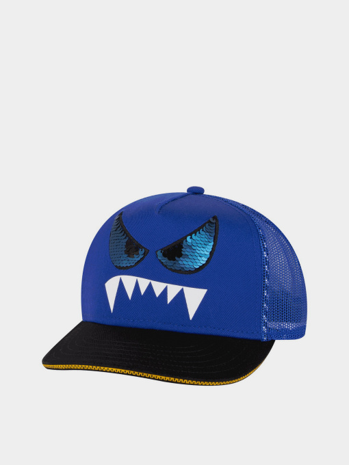 Шапки та кепки Skechers Monster Eyes Trucker модель ZKCH3303 BLBK Фото