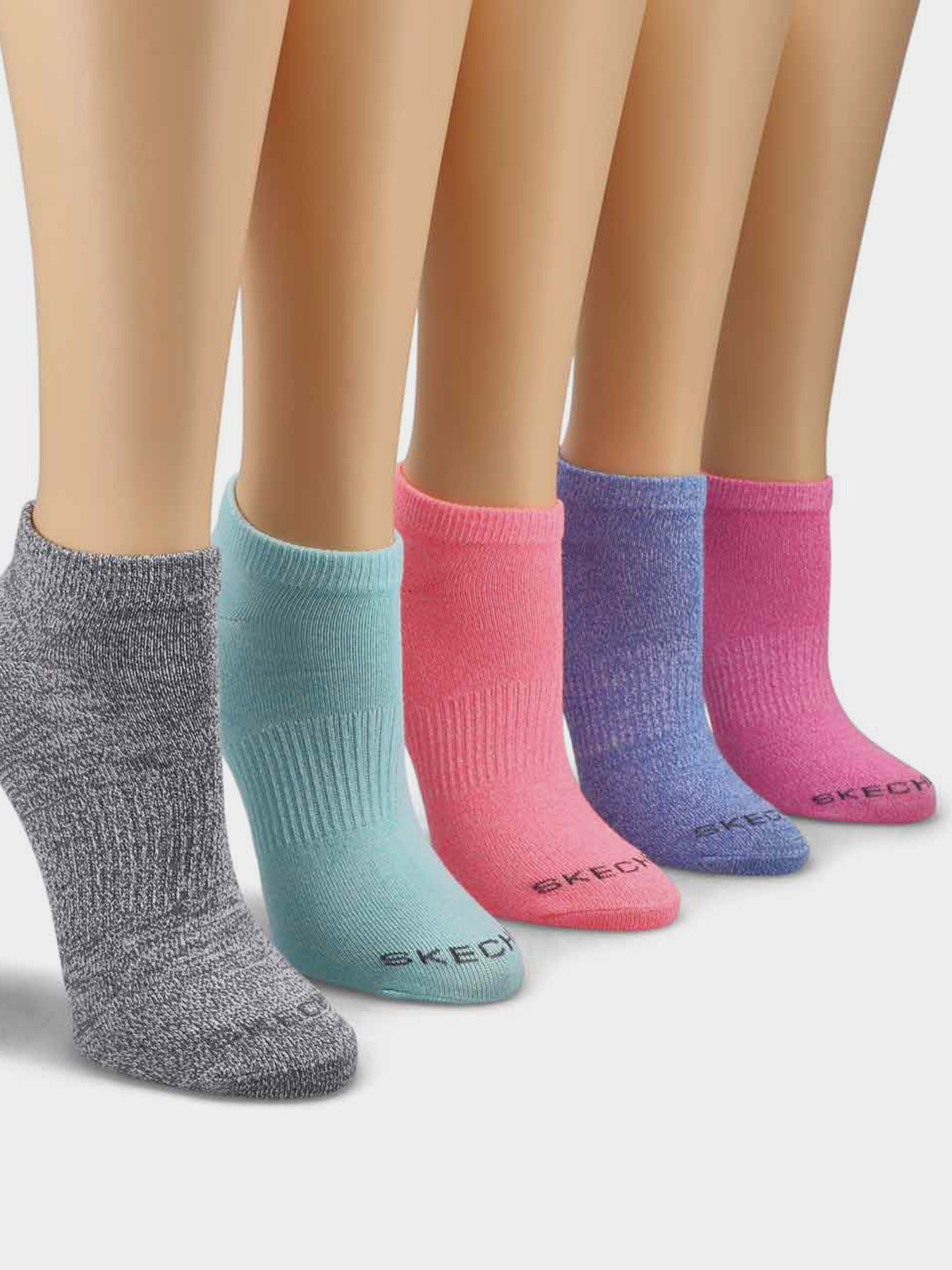 Шкарпетки та гольфи Skechers 5PK NON TERRY  LOW CUT модель S108411-683 Фото